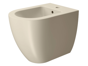 COLOR ELEMENTS 55X36 - Floor mounted ceramic bidet - Toilet seat by GSI ceramica