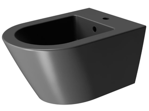 COLOR ELEMENTS 55X36 - Wall-hung ceramic bidet - Toilet seat by GSI ceramica