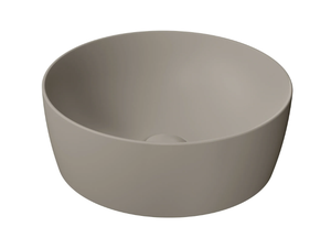 COLOR ELEMENTS Ø40 - Countertop round ceramic washbasin - Washbasin by GSI ceramica