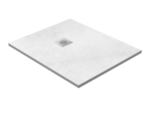 COMPSTONE 80x100 h3 - Compstone shower tray - Shower tray by GSI ceramica