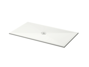 H2 140x80 - Ceramic shower tray - Shower tray by GSI ceramica