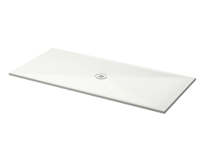 H2 170x80 - Ceramic shower tray - Shower tray by GSI ceramica