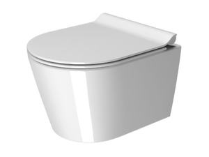 KUBE X 46X36 - Wall-hung back to wall ceramic toilet - Toilet seat by GSI ceramica