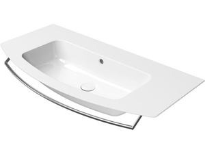 PURA 102 - Ceramic washbasin with overflow - Washbasin by GSI ceramica