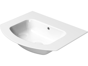 PURA 52X44 - Ceramic washbasin with overflow - Washbasin by GSI ceramica