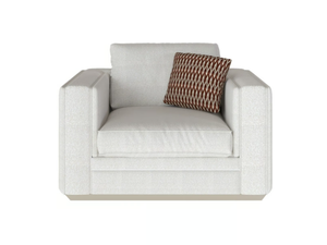 AMALFI - Fabric armchair with armrests - Armchair by Guerra Vanni