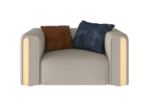 CAPRI - Fabric armchair with armrests - Armchair by Guerra Vanni