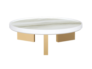 CAPRI - Low round ceramic coffee table - Coffee table by Guerra Vanni