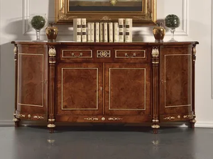 CLASSICO 2070F - Solid wood sideboard with doors - Cabinet by Guerra Vanni