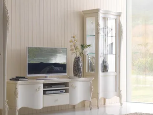 CLASSICO 2114L - Solid wood display cabinet - Cabinet by Guerra Vanni