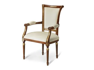 CLASSICO 887P - Solid wood chair with armrests - Chair by Guerra Vanni