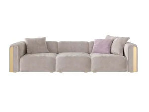 CLIZIA - 3 seater velvet sofa - Sofa by Guerra Vanni