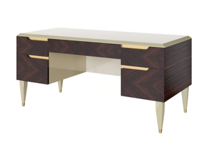 CLIZIA - Rectangular solid wood office desk with drawers - Desk by Guerra Vanni