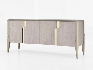 CLIZIA - Solid wood sideboard with doors - Cabinet by Guerra Vanni