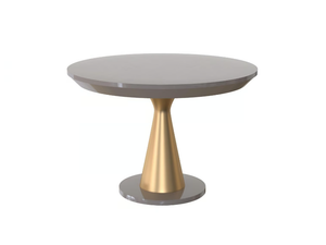 DIONISO - Round wood veneer table - Table by Guerra Vanni