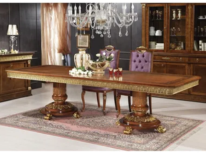 EMPIRE - Rectangular solid wood table - Table by Guerra Vanni
