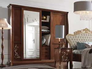 INCANTO - Solid wood wardrobe with drawers - wardrobe by Guerra Vanni