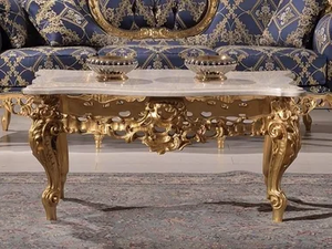 MARIA - Rectangular solid wood coffee table - Coffee table by Guerra Vanni