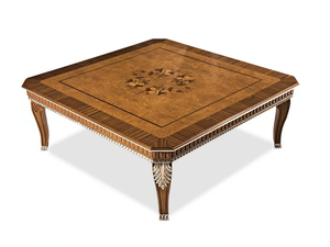 NOBLESSE - Square solid wood coffee table - Coffee table by Guerra Vanni