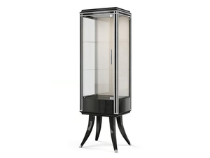OSCAR - Wooden display cabinet with integrated lighting - Cabinet by Guerra Vanni