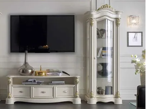 REGINA - Solid wood display cabinet - Cabinet by Guerra Vanni