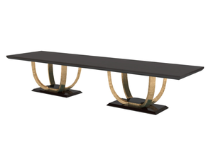 YVES - Rectangular wood veneer table - Table by Guerra Vanni