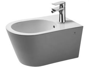 Bidet - Wall-hung ceramic bidet - Toilet seat by GUGLIELMI RUBINETTERIE