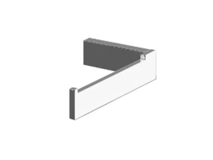 DAMA - Metal toilet roll holder - Toilet seat by GUGLIELMI RUBINETTERIE