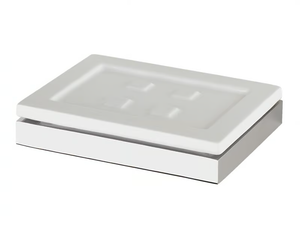 DAMA - Wall-mounted ceramic soap dish - Sanitary accessories by GUGLIELMI RUBINETTERIE