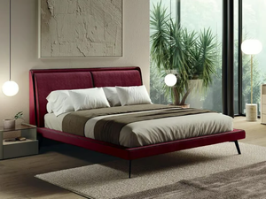 DES’REE - Fabric double bed - Bed frame by Guzzini & Fontana