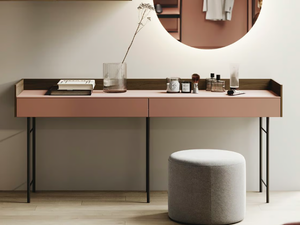 O' DAY - Wooden dressing table / secretary desk - Desk by Guzzini & Fontana