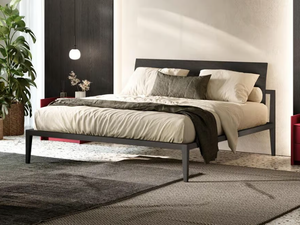 THELONIOUS - Ash double bed - Bed frame by Guzzini & Fontana