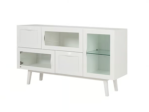 RAINBOW 665WH - Birch sideboard with doors - Cabinet by Hans K