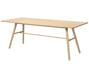 SAN MARCO 690BL - Rectangular ash table - Table by Hans K