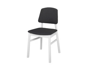 VERONA 655WH - Birch chair with fabric integrated cushion - Chair by Hans K