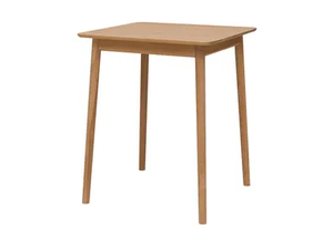ZIGZAG 660 - Square oak high table - Table by Hans K