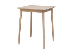 ZIGZAG 660BL - Square ash high table - Table by Hans K