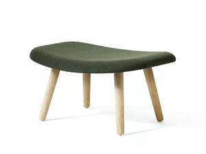 ABOUT AN OTTOMAN AAL03 - Upholstered footstool - Pouf by Hay