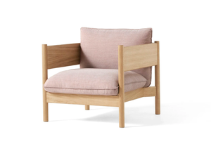 ARBOUR - Club armchair with armrests - Armchair by Hay