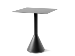 PALISSADE CONE - Square steel garden table - Table by Hay