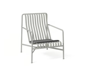 PALISSADE - High-back steel garden armchair - Armchair by Hay