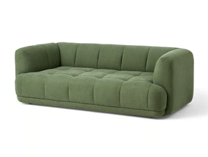 QUILTON - 2 seater fabric sofa - Sofa by Hay