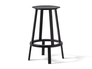 REVOLVER - Steel barstool - Stool by Hay