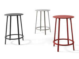 REVOLVER - Steel high table - Table by Hay