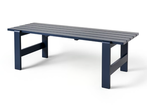 WEEKDAY - Rectangular pine garden table - Table by Hay