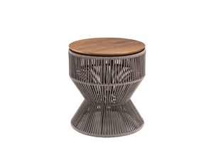DUDU - Round rope side table - Coffee table by HC28