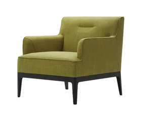 EARL - Fabric armchair with armrests - Armchair by HC28