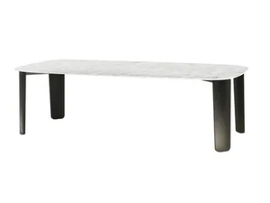 FLU - Rectangular marble dining table - Table by HC28
