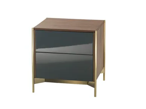 LONJA - Bedside table with drawers - Side table by HC28