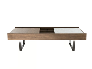 PLAN - Rectangular coffee table with storage space - Coffee table by HC28